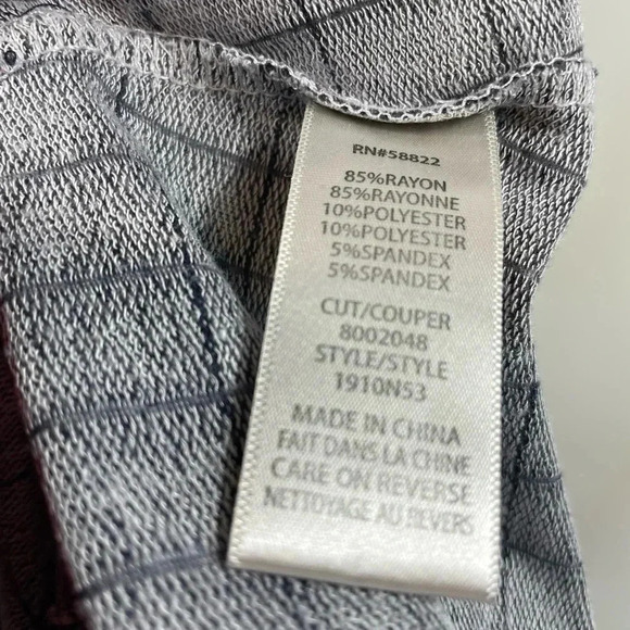 Max Studio Blue & White Striped Pockets Dress Size XS - Picture 11 of 11